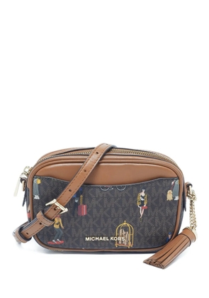 Michael Kors Jet set top-zip cross body bag - Brown
