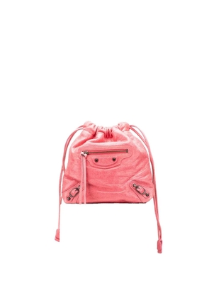 Balenciaga Pre-Owned 2005-2025 Lambskin Motocross Move On Drawstring pouch - Pink