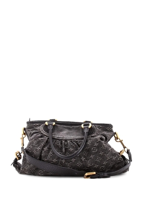 Louis Vuitton Pre-Owned Neo Cabby Handbag Denim GM satchel - Black