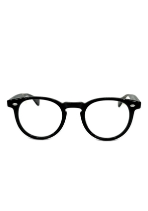 Garrett Leight Hercules round-frame glasses - Black