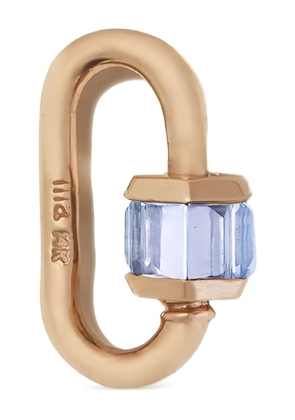 Marla Aaron 18K yellow gold Babylock turquoise pendant