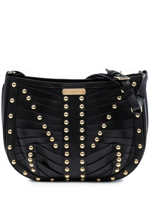 Burberry Pre-Owned 2000-2017 Studded Leather shoulder bag - Black