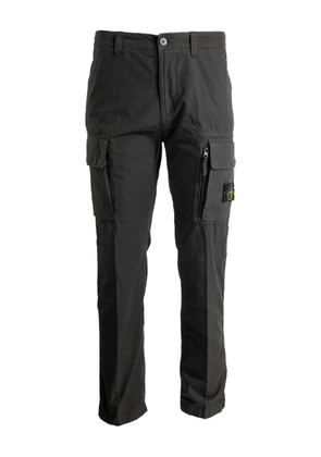 Stone Island Compass-motif cargo pants - Grey
