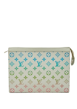 Louis Vuitton Pre-Owned MM Voyage monogram-canvas clutch bag - Neutrals