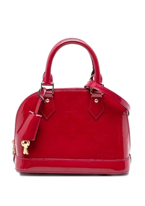 Louis Vuitton Pre-Owned 2013 Monogram Vernis Alma BB satchel - Red