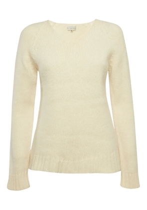 Balenciaga Pre-Owned rib-knit sweater - Neutrals