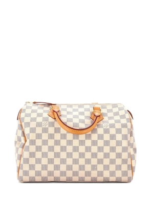 Louis Vuitton Pre-Owned Speedy Handbag Damier 30 satchel - White
