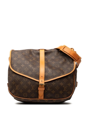 Louis Vuitton Pre-Owned 1992 Monogram Saumur 35 crossbody bag - Brown