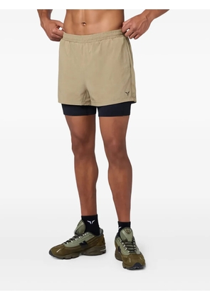 SQUATWOLF Mesh 2-in-1 logo-detail shorts - Green