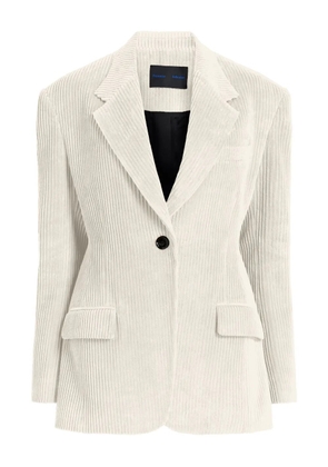 Proenza Schouler corduroy single-breasted blazer - Neutrals