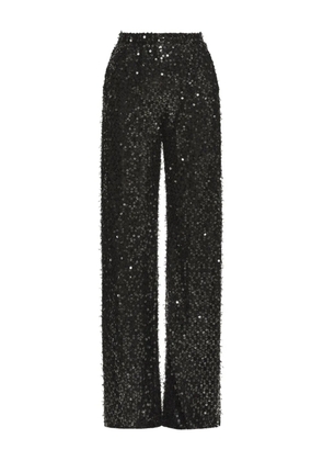 Oscar de la Renta sequinned pants - Black