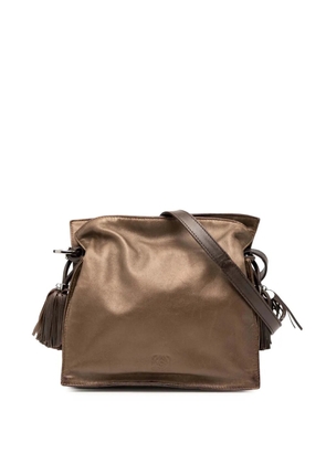 Loewe Pre-Owned 2010-2025 Nappa Flamenco Tassel 22 crossbody bag - Brown
