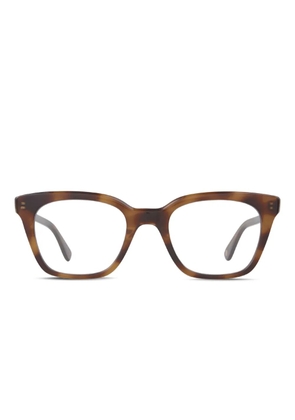 Garrett Leight El Rey tortoiseshell glasses - Brown