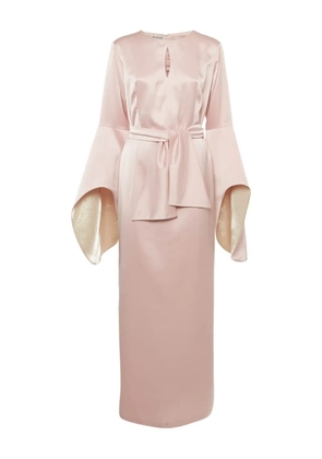 Baruni belted maxi dress - Pink