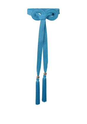 Carolina Herrera Satin rope belt - Blue