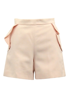 SANDRO ruffled shorts - Pink