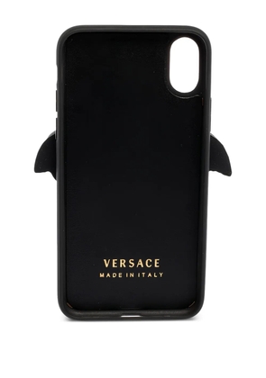 Versace Pre-Owned Medusa-head iPhone X case - Black