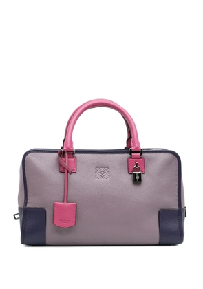 Loewe Pre-Owned 2010-2025 Tricolor Goatskin Amazona 36 handbag - Pink