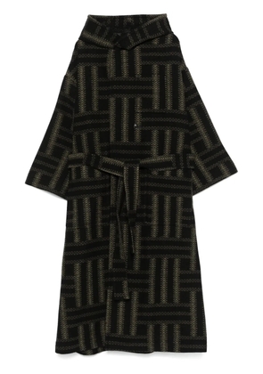 Kenzo double-breasted coat - Black