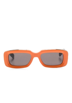 T Henri Eyewear rectangle-frame sunglasses - Orange