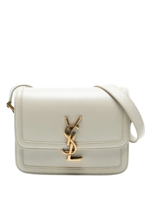 Saint Laurent Pre-Owned 2021 Small Calfskin Solferino Satchel In Box crossbody bag - White