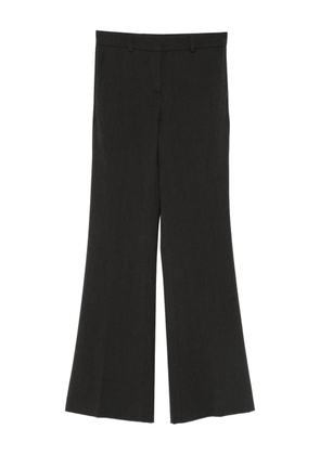 Alberto Biani flared zip-fastening trousers - Grey