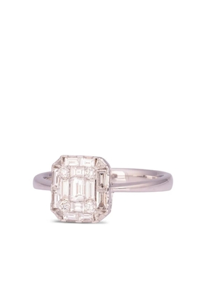 ZYDO 18K white gold diamond ring - Silver