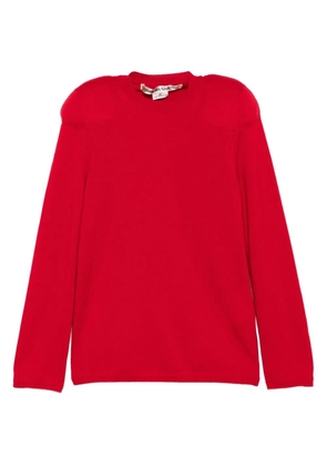 Comme Des Garçons long sleeve sweater - Red