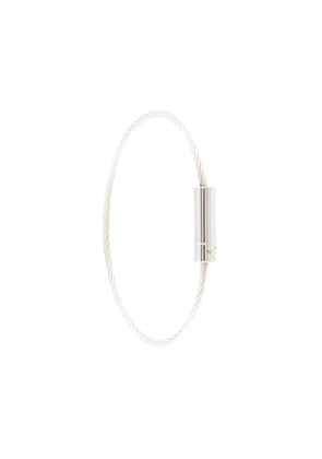 Le Gramme cable polished-finish bracelet - Silver