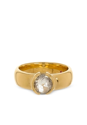 NIMO WITH LOVE 18K yellow gold Chubby diamond ing