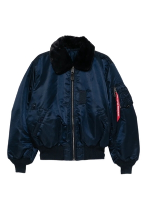 Mastermind Japan Mastermind World x Alpha Industries B-15 flight jacket - Blue