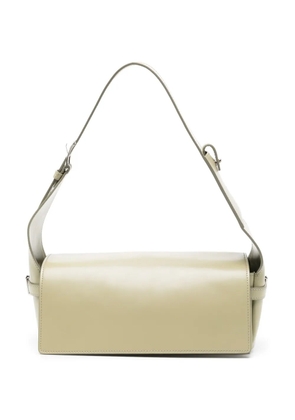 Open YY leather shoulder bag - Green