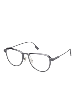 Zegna round-frame glasses - Blue