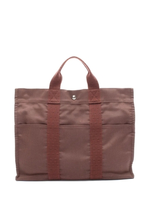 Hermès Pre-Owned 2000s Yale Line MM canvas tote bag - Brown