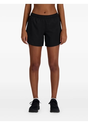 New Balance logo-print shorts - Black