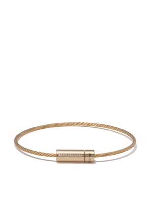 Le Gramme 9g cable bracelet - Gold