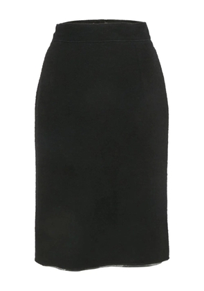Oscar de la Renta Pre-Owned pencil midi skirt - Black