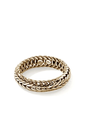 John Hardy 14kt yellow gold Kami chain ring