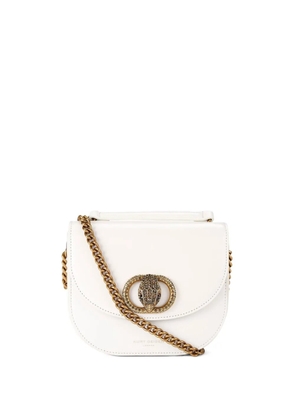 Kurt Geiger London mini Chelsea crystal-embellished crossbody bag - Neutrals