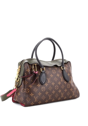 Louis Vuitton Pre-Owned Tuileries Handbag Monogram Canvas with Leather satchel - Brown
