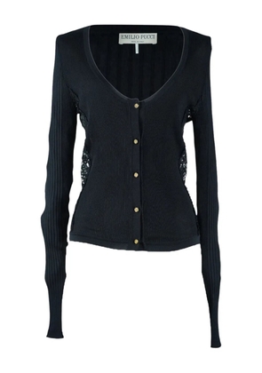 PUCCI Pre-Owned button-fastening cardigan - Black
