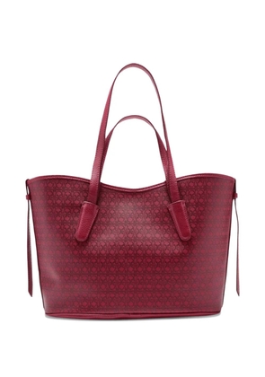 Coccinelle Mantas monogram-pattern tote bag - Red