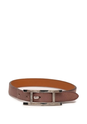 Hermès Pre-Owned 2008 Swift Behapi Single Tour Bracelet costume bracelet - Brown