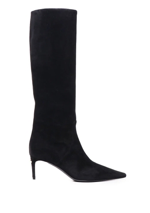 Dolce & Gabbana 70mm suede knee-high boots - Black