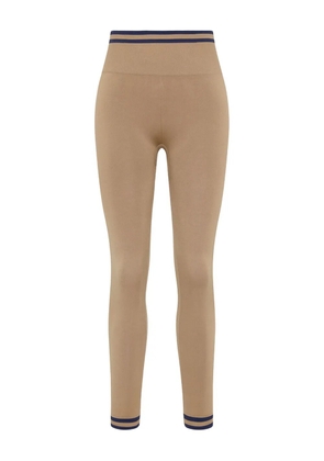 The Upside seamless striped leggings - Brown