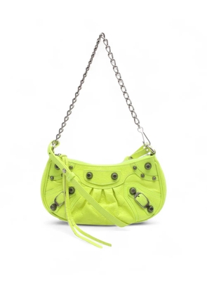 Balenciaga Pre-Owned 2010-2025 Mini Croc Embossed Le Cagole BB handbag - Yellow