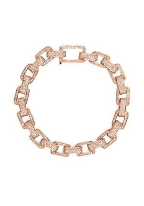 SHAY 18K rose gold deco diamond bracelet