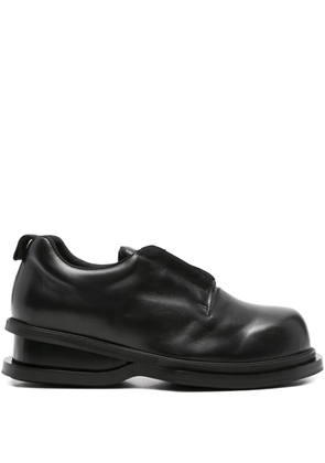 EGONlab. leather derby shoes - Black