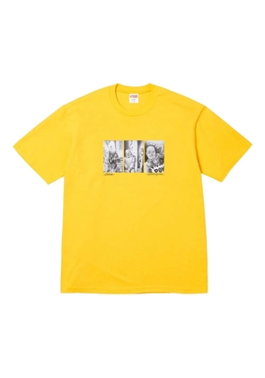 Supreme cartoon-print T-shirt - Yellow