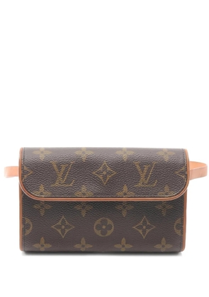 Louis Vuitton Pre-Owned 2000s Florentine monogram clutch bag - Brown
